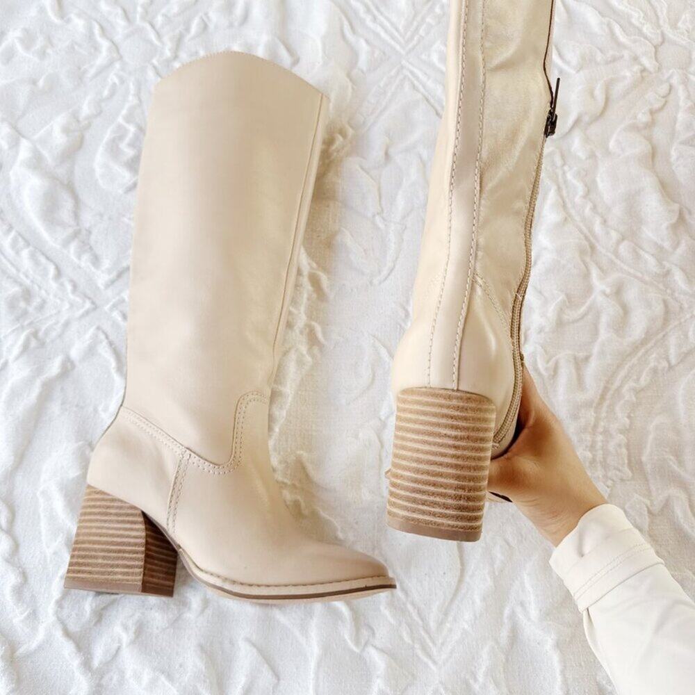 Vince Camuto Leila Knee High Boots Size 5 New - Picture 3 of 8